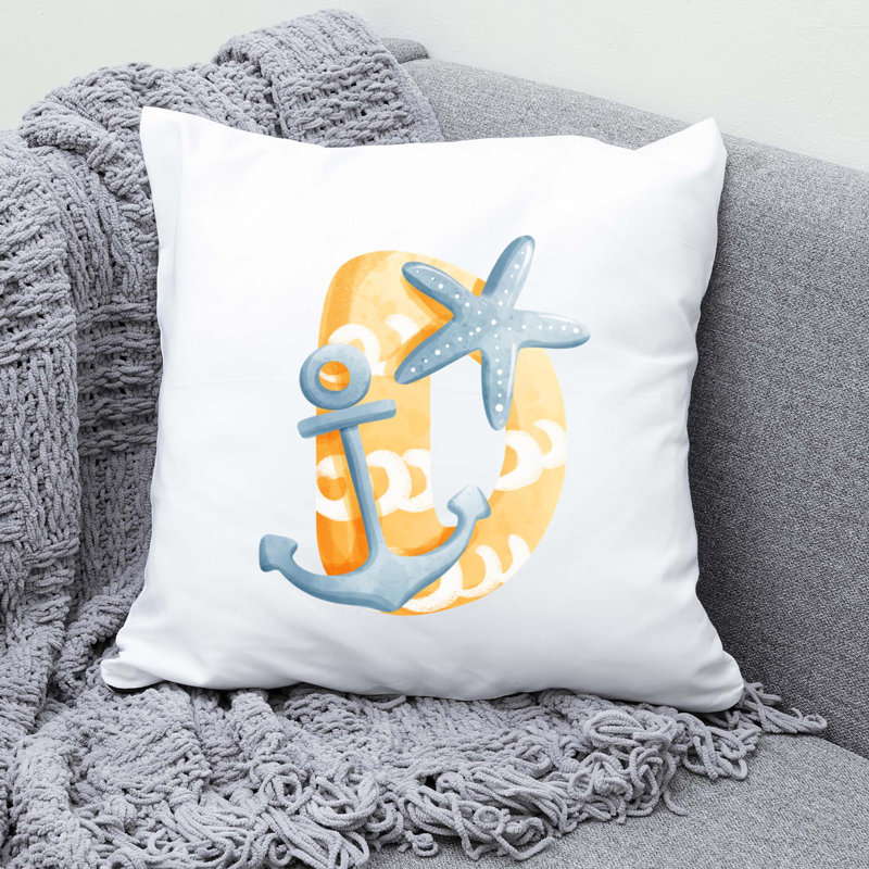 Bhuvika Reversible Throw Pillow, 14"H x 14"W