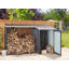Assad 258 ft. W x 53 ft. D Pent Garden Shed