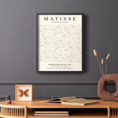 Matisse CCIV Framed Print - Solid Wood