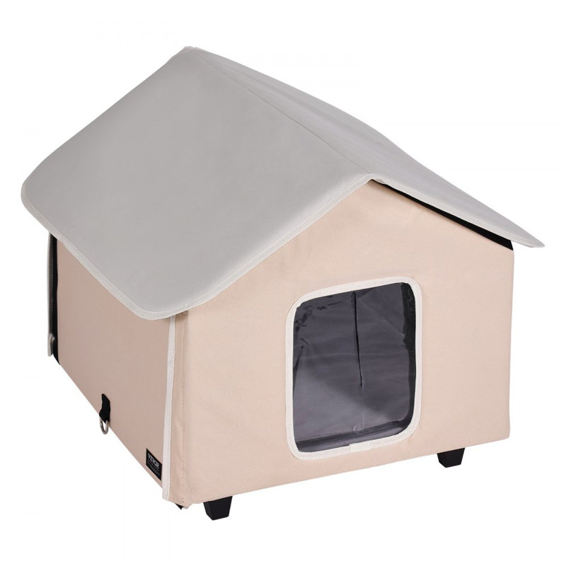 Abri pour chat surélevé chauffé pour chat