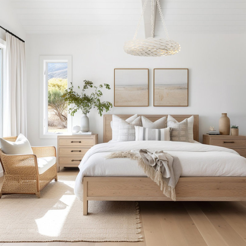 Lustre 6 lumières Annabella Conde, Blanc mat