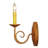Iron Candle Wall Light