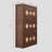 Slim Shoe Cabinet with 3 Flip Drawers & Hollow Flower Pattern, Freestanding Entryway Organizer-507277847