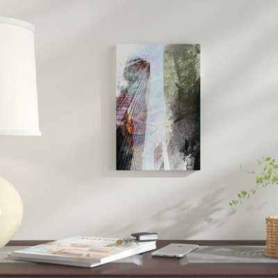 «Dallas Architecture III» par Sisa Jasper, impression sur toile tendue