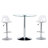 2 - Person Pedestal Dining Set