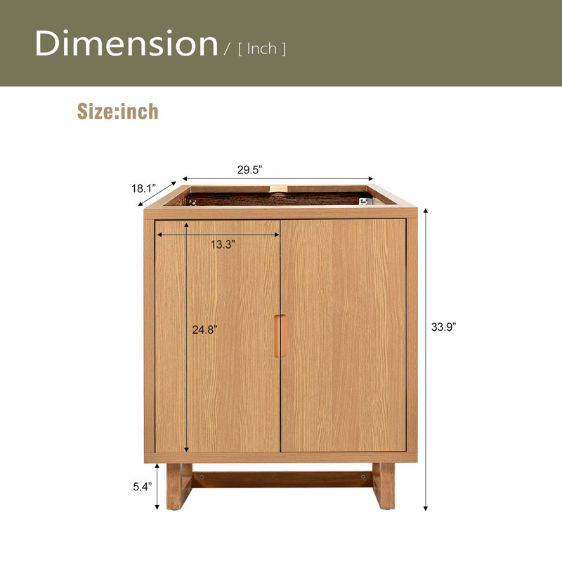 30" Bathroom Vanity