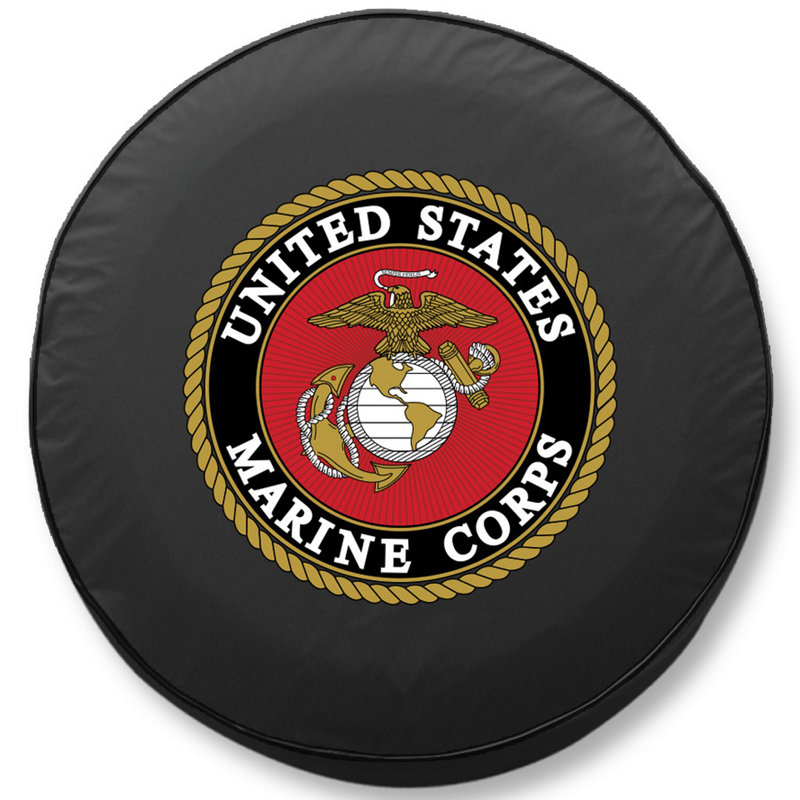 Housse de roue de cravate US Military, Noir, M, Corps de marine