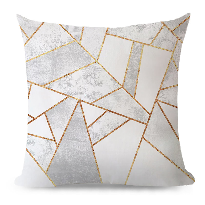 (With Or Without Inserts) Set of Two 18'' or 20'' Flat Touching Throw Pillows, Pillow Cover Only - No Insert, Light Gray