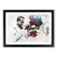 Miles Davis in Abstract - Picture Frame Painting Print-55739930-55739936