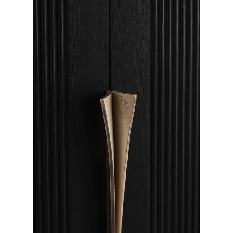 Perfidia Solid Wood Bar Cabinet