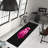 Delicate Floral Design with Pop on Soft Pile Printed Rug - A Chic Addition to Your Home Decor-207645825