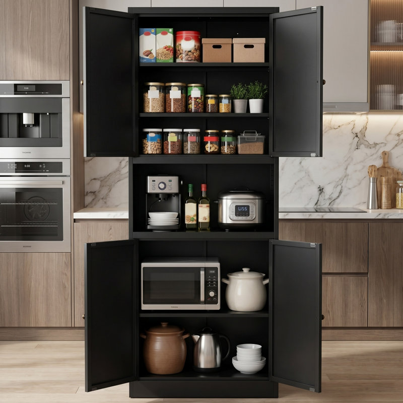 Kitchen Pantry Storage Cabinet