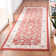 Hollander Oriental Handmade Hooked Wool Burgundy/Ivory Area Rug