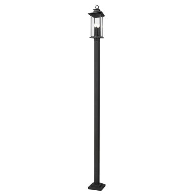 Luminaire d'extérieur sur pied 4 lumières Olvera
