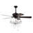 Clayton Crystal Ceiling Fan with Lights & Remote Control (Bulb Not Included)