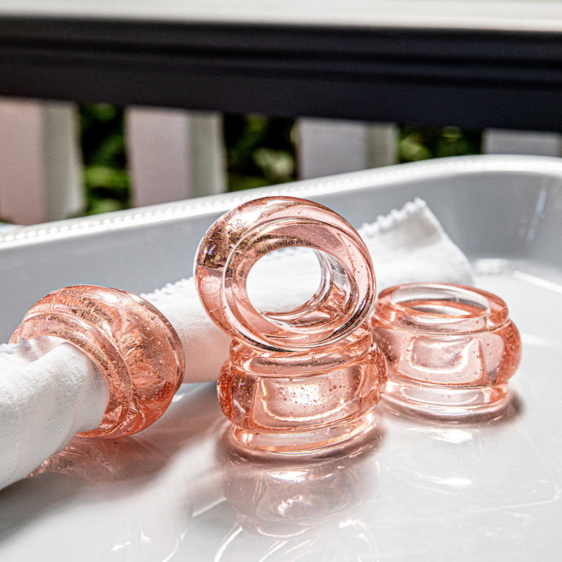 Provence Napkin Ring, Blush