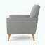 Fauteuil club en tissu Mid-Century-1811343746