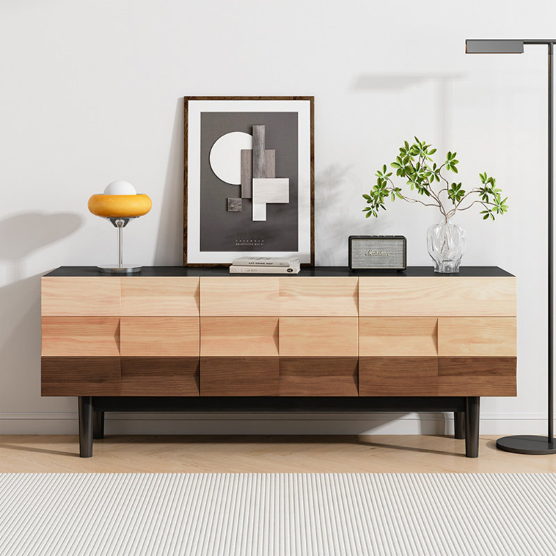 Meuble télé Modern Creative, H 24,41 po x L 70,87 po x l 15,75 po