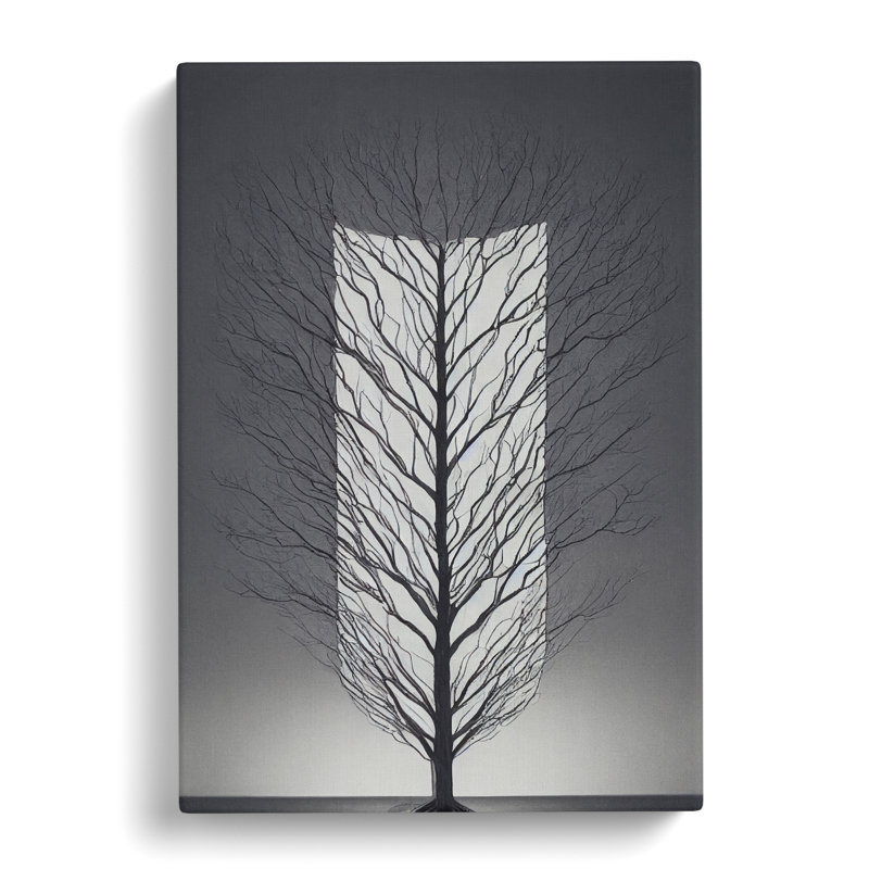 Contemporary Tree Vol.5 - Wrapped Canvas, 50cm H x 35cm W x 3cm D