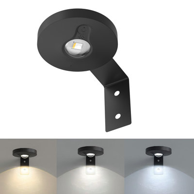Mini Round Rechargeable Accent Light – Under Cabinet Light & Wall Sconce with Remote Dimming and Timer (Matte Black)