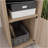 Desk, Brown Finish