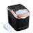Frigidaire, 26 Lbs. Retro Countertop Ice Maker, Bullet Shaped Ice, Black And Rose Gold-116196122