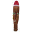 Lighted Inflatable Gingerbread Man Outdoor Christmas Decoration - 5'