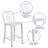 Indoor/Outdoor Commercial Grade Metal Modern Barstools (Set of 2) by Flash Furniture-2018702042-2072328338