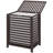 Bamboo Laundry Hamper with Lid-490657738