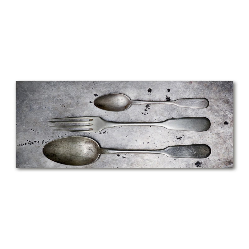 Cutlery - No Frame Print on Canvas