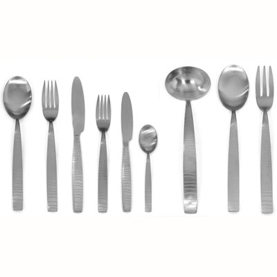  Flatware Set - 75 Pieces - Stainless Steel