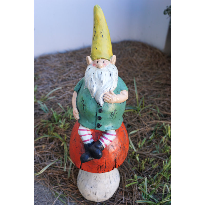 Statue champignon gnome