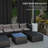 Outdoor Curtains Windproof Weatherproof Porch Curtains Premium Thick Outdoor Privacy Grommet Top Panels For Patio Gazebo And Pergola 1 Panel-120341236-120341237