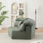 Canapé modulaire moderne en velours côtelé avec coussin décoratif et disposition personnalisable-128036341