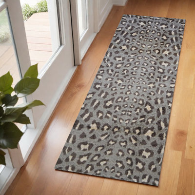 Tapis chocolat / brun / taupe Quinneshia