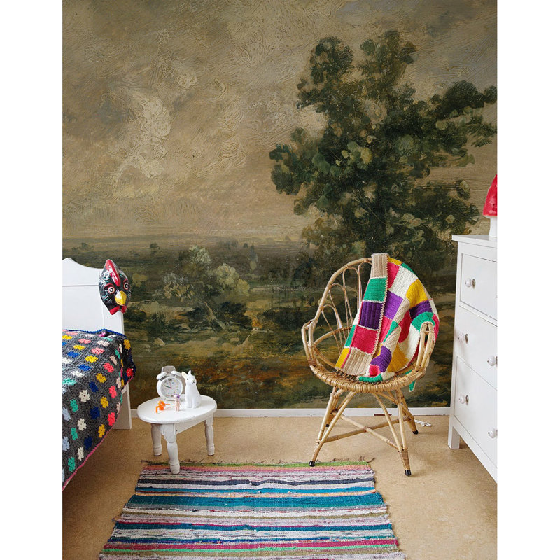 Burdetta Matte Peel and Stick Mural, 290 x 290cm