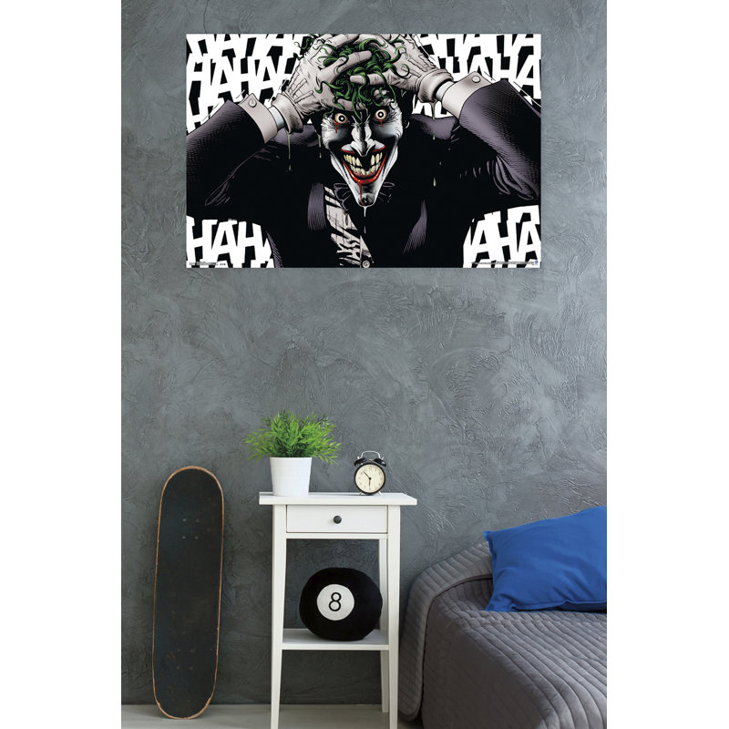 Impression sur papier joker-fou