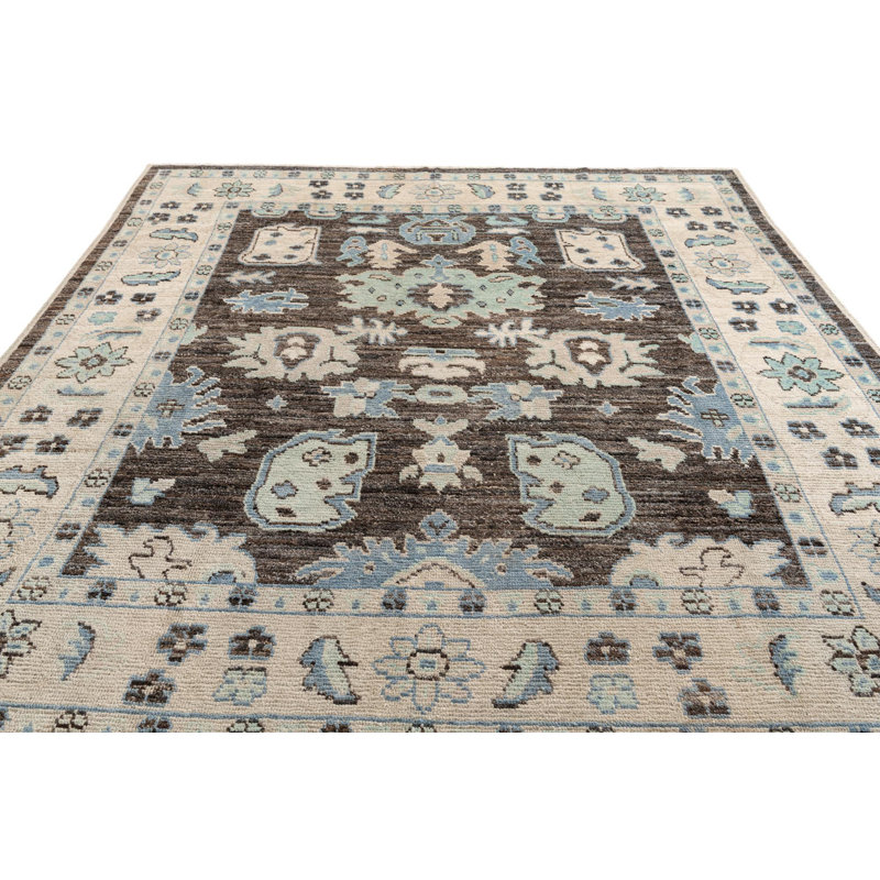 Tapis brun Ottilie