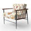 Chaise d'appoint géométrique - Fauteuil Boho-1025986927
