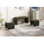 Faux Fur Upholstered Bench-1112070517