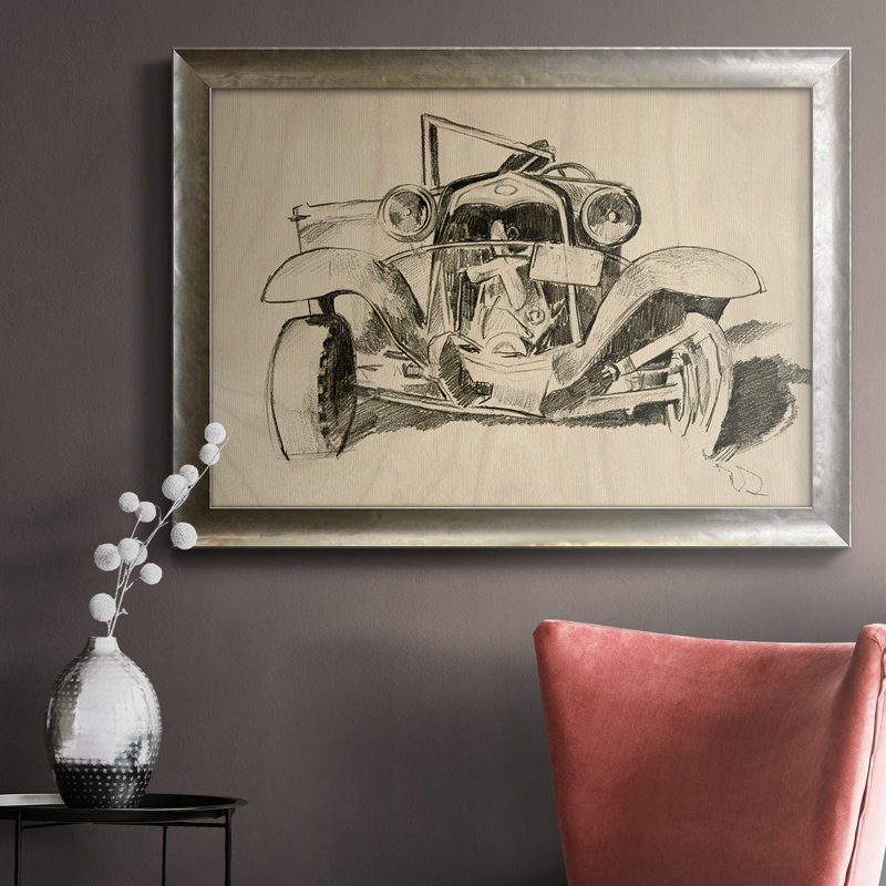 " Model A Lines I ", 20" W x 16" H