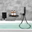 Robinet de baignoire mural à poignée simple avec douche à main
