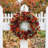 18 inch Artificial Fall Floral Wreath
