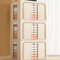 DECOMOMO Cube Storage Bin  Cube Storage Organizer Bins 12x12 Decorative  Fabric Square Storage Cubes Foldable Box for Shelf Clos