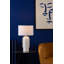 Dolce Table Lamp White Ceramic With Shade