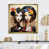 Gold Single Picture Framed