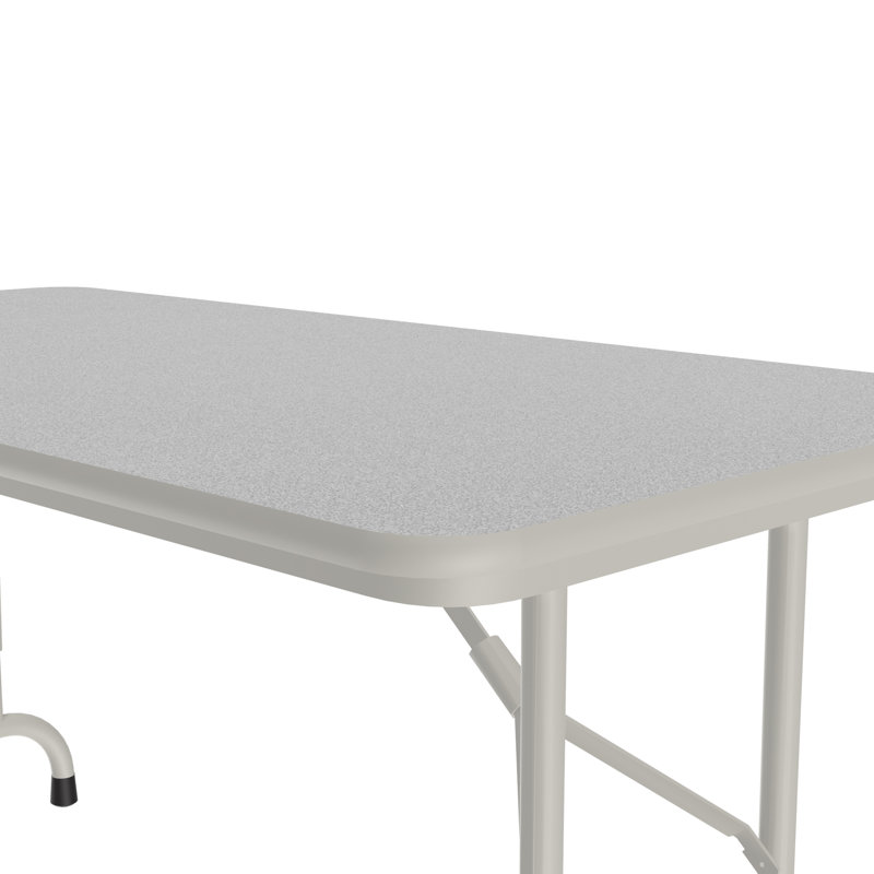 Table pliante réglable 48 po, Granite, 32" H x 48" L x 24" D