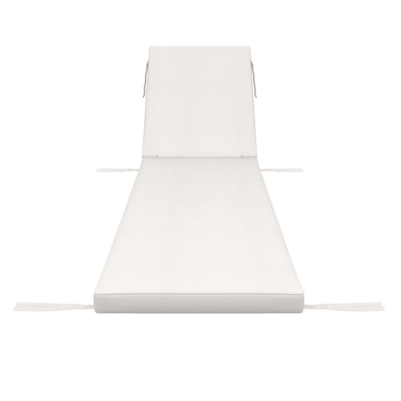 Sunbrella® Outdoor Chaise Cushion, 21" W x 78" D, Sunbrella® Canvas Natural