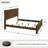 Wood Panel Bed, King