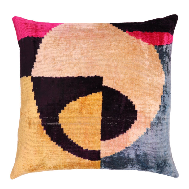 Square Pillow Cover & Insert, 20" H x 20" W, Argyle